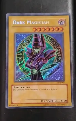 Yugioh Card TCG Dark Magician BPT-007 Secret Rare Holo Near Mint - Image 1