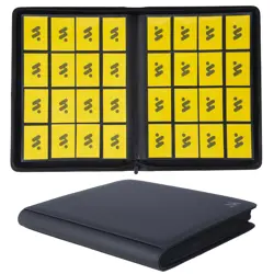 Premium 1000+ Pockets Card Binder,16 Pockets Trading Card Binder Ringless Side - Image 1