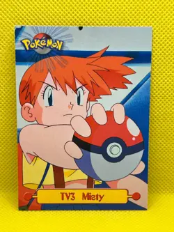 Pokemon Tcg Misty TV3 1999 Topps TV Animation Blue Label Pokemon Card - Image 1