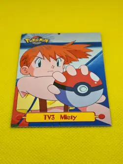 Pokemon Tcg Misty TV3 1999 Topps TV Animation Blue Label Pokemon Card - Image 2