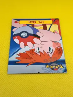 Pokemon Tcg Misty TV3 1999 Topps TV Animation Blue Label Pokemon Card - Image 3