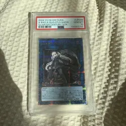 PSA10 Shadow of Nothingness A Bao A Qu Yu Gi Oh Rare Collector Card - Image 1