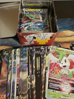 Pokemon Jumbo Card 175+ Card Lot Celebrations Tin - Image 3