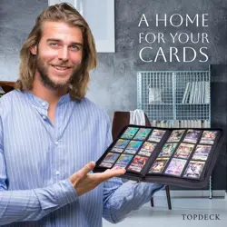 200 TopLoader Binder - 9 Pocket Card Binder Album - TCG Secure Storage Sleeves - Image 2