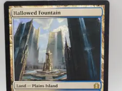 Hallowed Fountain MTG Return to Ravnica LP Shock Land Magic - Image 2