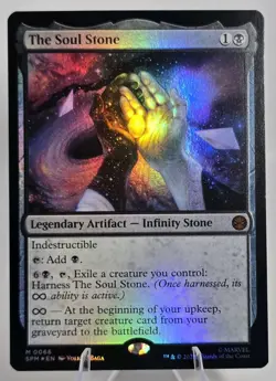 The Soul Stone - Magic The Gathering: Marvel's Spider-Man Foil - NM - Image 1