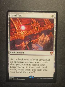 Land Tax M Commander: Secrets of Strixhaven 0153 NM - Image 1