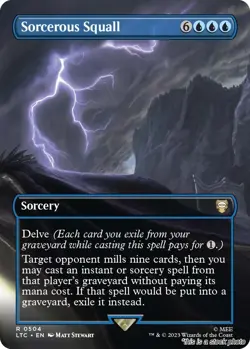 Sorcerous Squall (Borderless) [LTC - 504] - Image 1