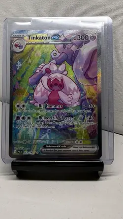 Pokemon TCG Tinkaton EX Scarlet & Violet Paldea Evolved Holo Card 262/193 - Image 3