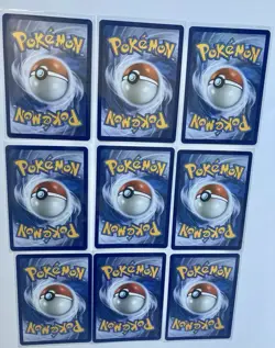Pokemon Full Set of 9 First Partner Series 1 Illustration Collection English NM - Image 2