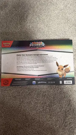 Pokemon Prismatic Evolutions Eevee Pouch Special Collection, Sealed LOT OF 2 - Image 3