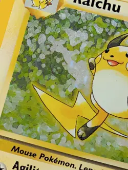 Raichu Holo 14/102 Base Set 1999 Pokemon Card TCG Pikachu - Image 2