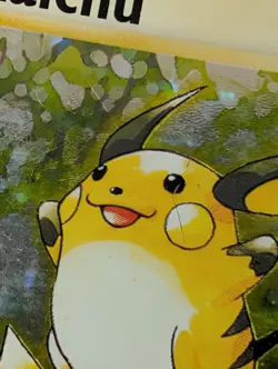 Raichu Holo 14/102 Base Set 1999 Pokemon Card TCG Pikachu - Image 4