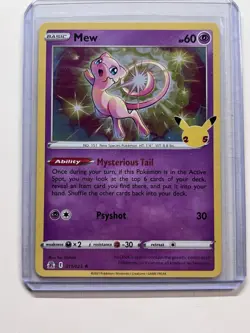 Mew 11/25 - Celebrations 25th Anniversary - NM Holo Rare - Pokemon TCG - Image 1