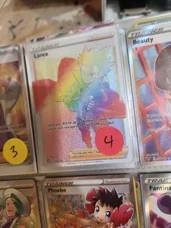 Pokemon Trainer Cards Lot - Image 3