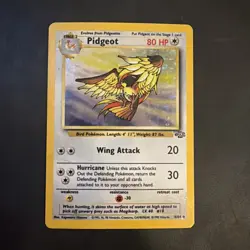 Pokemon Jungle Pidgeot Holo 8/64 Damaged - Image 1