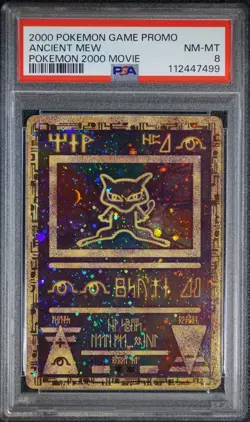 2000 POKEMON ANCIENT MEW PSA 8 NM-MT GAME MOVIE POKEMON 2000 MOVIE - Image 4