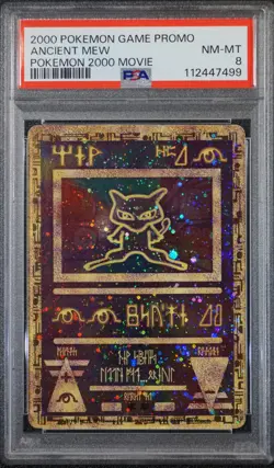 2000 POKEMON ANCIENT MEW PSA 8 NM-MT GAME MOVIE POKEMON 2000 MOVIE - Image 5