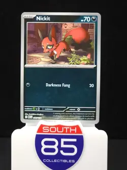 Nickit 089/132 Reverse Holo Pokemon TCG Mega Evolutions English - Image 1