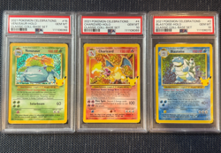 Celebrations trio PSA 10 SEQUENTIAL CERTS !!! Charizard 4 psa 10 Pokemon - Image 1