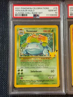 Celebrations trio PSA 10 SEQUENTIAL CERTS !!! Charizard 4 psa 10 Pokemon - Image 2