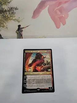 MTG - Angrath, the Flame-Chained Rivals of Ixalan Regular Mythic #152 - Image 2