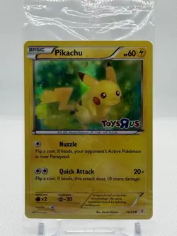 Pokemon TCG Pikachu Toys R Us Promo 026/083 Miscellaneous Holo English - Image 1