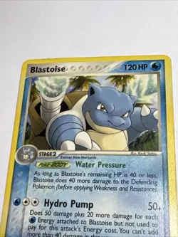Blastoise 14/100 EX Crystal Guardians Regular Rare Pokemon - Image 2