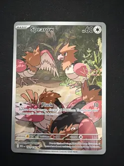 Spearow - 151/132 - Illustration Rare NM-Mint Pokemon ME01 - Mega Evolution - Image 1