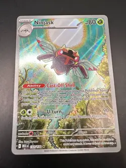 Ninjask 137/132 Illustration Rare Mega Evolution Pokemon - Image 1