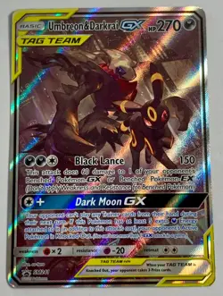 Pokemon Umbreon & Darkrai GX TAG TEAM Promo Holo SM241 Sun & Moon 270 - Image 1