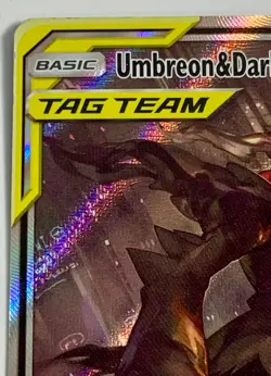 Pokemon Umbreon & Darkrai GX TAG TEAM Promo Holo SM241 Sun & Moon 270 - Image 2