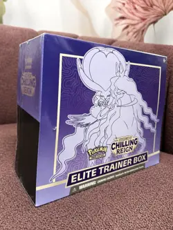 Pokemon TCG Chilling Reign Elite Trainer Box ETB Calyrex Ice Rider NEW SEALED - Image 1