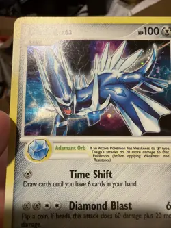 Pokemon Dialga 4/100 Holo Rare Majestic Dawn - Image 5