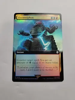 MTG - Electrosiphon (Extended Art) Universes Beyond: Fallout Foil R#0414 - Image 1