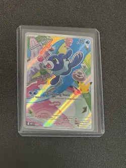 Popplio MEP 045 - NM First Partner Rare Promo 30th Pokemon Black Star - Image 1