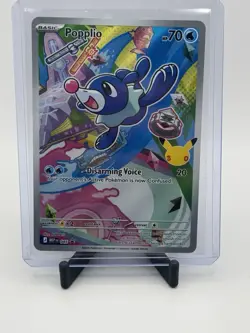 Popplio MEP 045 - NM First Partner Rare Promo 30th Pokemon Black Star - Image 2
