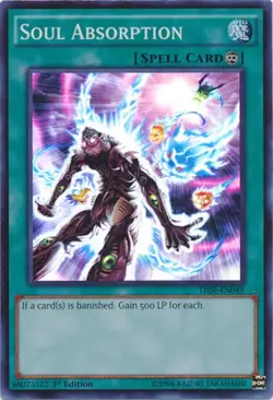 Yugioh! LP Soul Absorption - THSF-EN049 - Super Rare - Unlimited Edition Lightly - Image 1