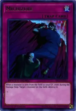Yugioh! Michizure - SBLS-EN044 - Ultra Rare - 1st Edition Near Mint, English - Image 1