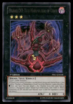 Number C43: High Manipulator of Chaos Primal Origin PRIO-EN048 Rare Yugioh LP - Image 1