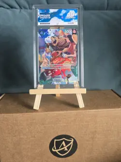 One Piece TCG Urouge OP07-021 SP Alt English - ACE 10 Perfect Subgrades - Image 2