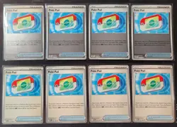 ** Pokemon TCG Poke Pad Trainer Cards x8 Play Set ** - Image 1