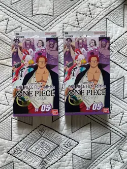 One Piece Card Game Starter Deck ST-05 FILM EDITION English SEALED Lot 2 Decks 811039038953 - Image 1