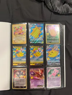 Pokemon Card Binder Collection Lot Pikachu, Mew, Mewtwo, and More - Image 2