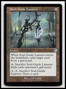 Soul-Guide Lantern The Brothers' War Retro Frame Artifacts MTG Card - Image 1