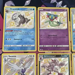 Pokemon TCG | Sword & Shield Shining Fates Baby Shiny Holo X8 Card Bundle - Image 2