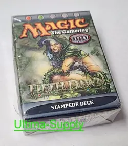 2004 Magic the Gathering MTG Trading Card Fifth Dawn STAMPEDE Theme Deck - Image 1