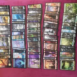 Basic Lands Magic Cards MTG Collection of Different Full Artworks Assortment WOW - Image 2