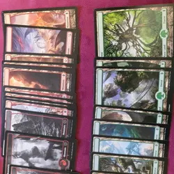 Basic Lands Magic Cards MTG Collection of Different Full Artworks Assortment WOW - Image 5