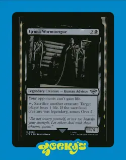 Grima Wormtongue LOTR MAGIC Tales of Middle-Earth Regular $2MIN ORDER - Image 1